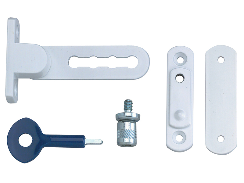 YALP117WE - P117 Ventilation Window Lock White Finish Pack of 1