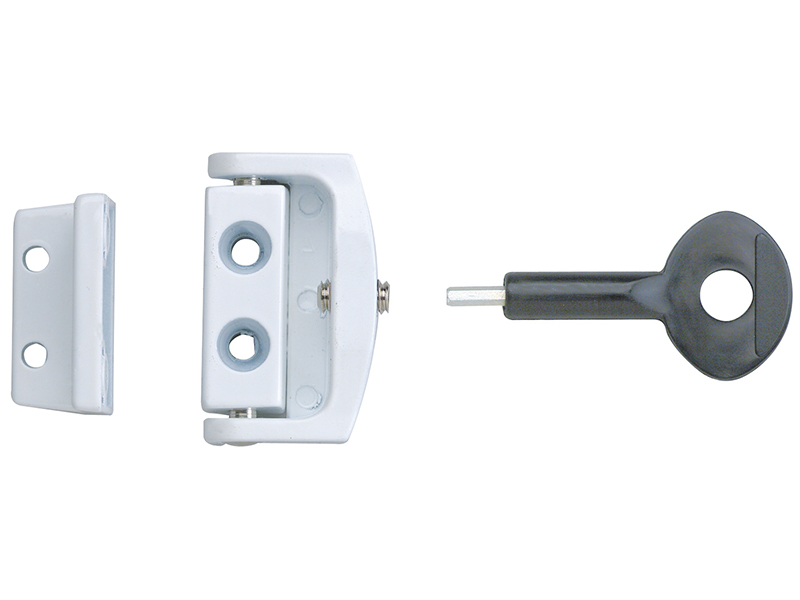 P113 Toggle Window Locks White Pack of 2