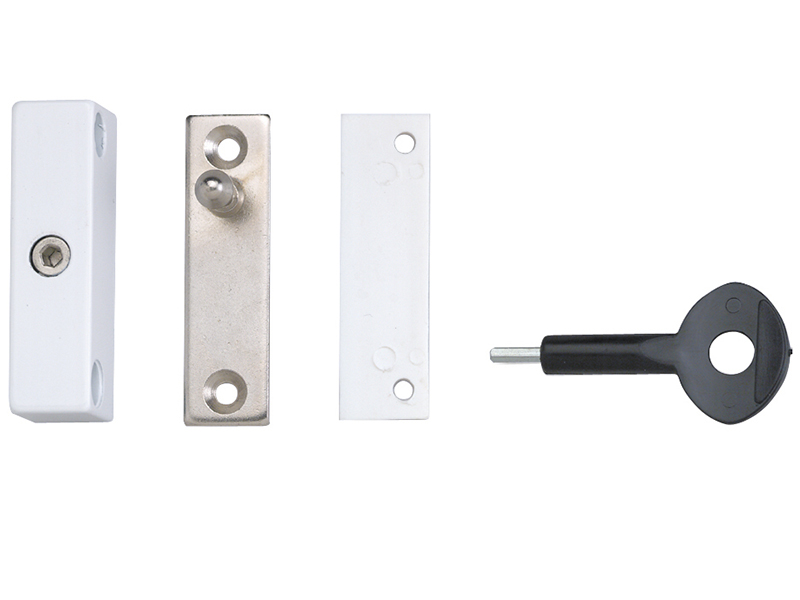 YALP2P118WE - P118 Auto Window Lock White Finish Pack of 2