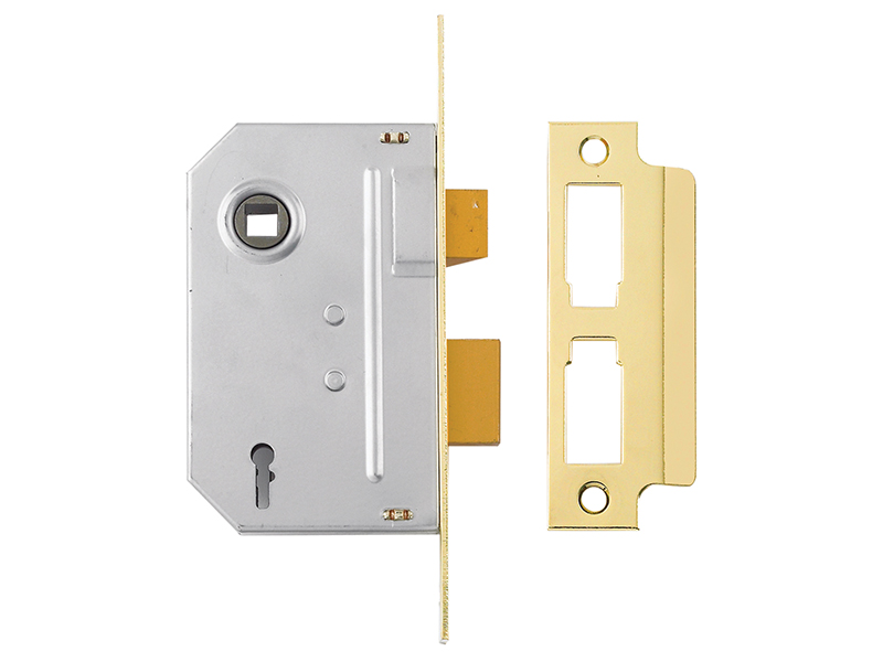 YALPM246PB30 - PM246 Internal 2 Lever Mortice Sashlock Polished Brass 80mm 3in