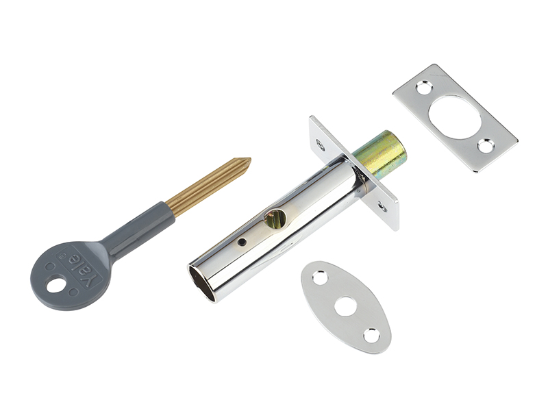 YALPM444CH - PM444 Door Security Bolt Polished Chrome Finish Visi of 1