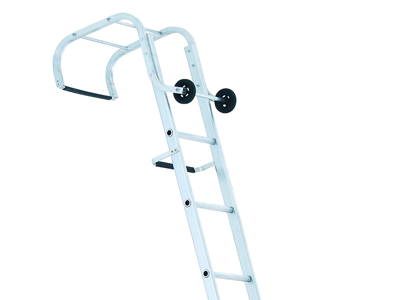 ZAR100621 - Industrial Roof Ladder 2-Part 1 x 9 & 1 x 10 Rungs 5.95m