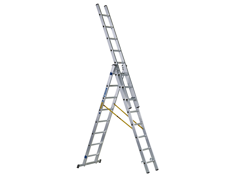 ZAR44838 - D-Rung Combination Ladder 3-Part 3 x 8 Rungs