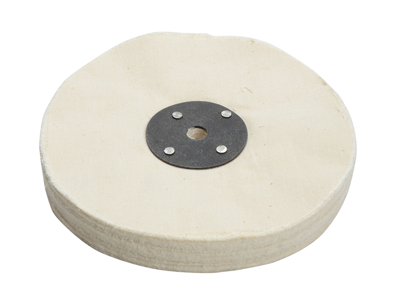 ZENLBB650W - Unstitched Calico Mop 6in x 50 Fold