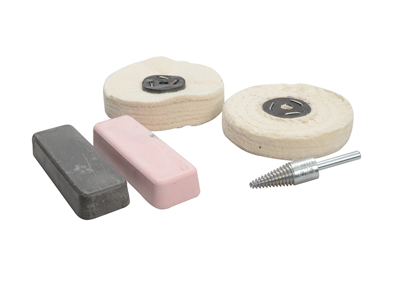ZENPFPK5A - Polishing Kit Ferrous Metal - Grey & Pink