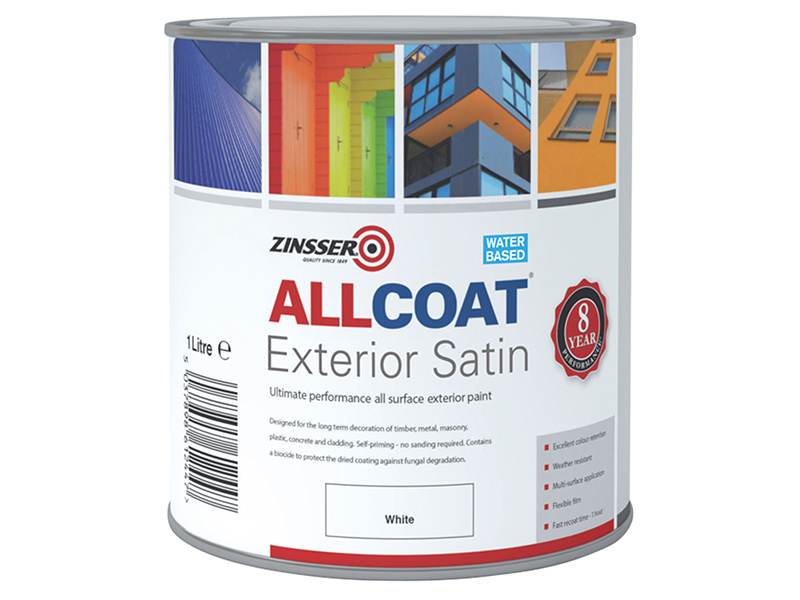 AllCoat Exterior White 1 litre