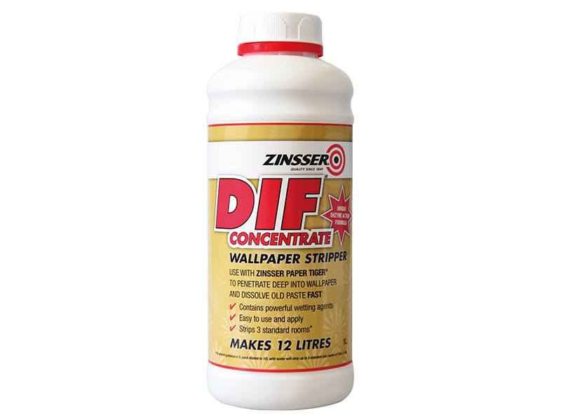 ZINDIF1L - DIF Wallpaper Stripper Concentrate 1 litre