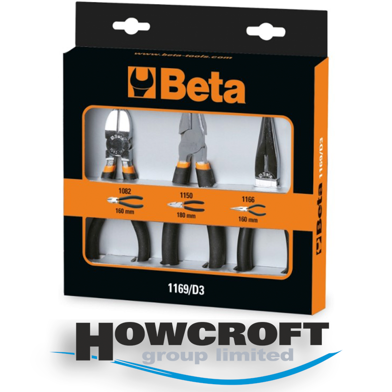 1169/D3-Set Of Pliers And Nippers 