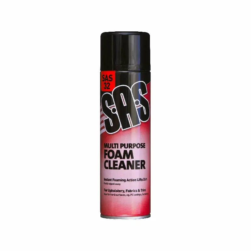 SAS32 - Multi-Purpose Foam Cleaner (6x500ml Can Pack)
