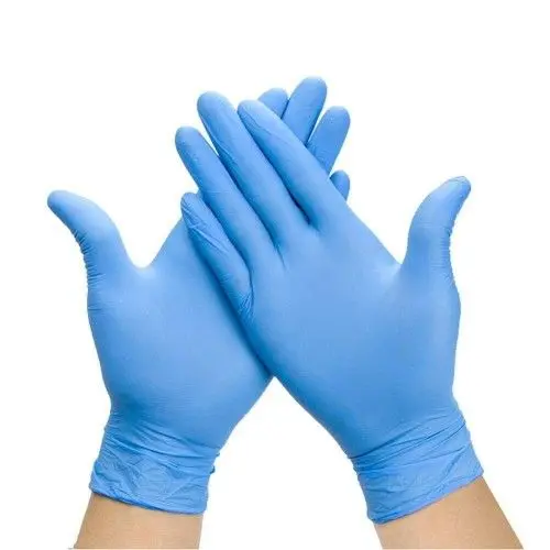 GL491 - OnHand 'Plus' HD Blue Nitrile Gloves (100/Box) Medium
