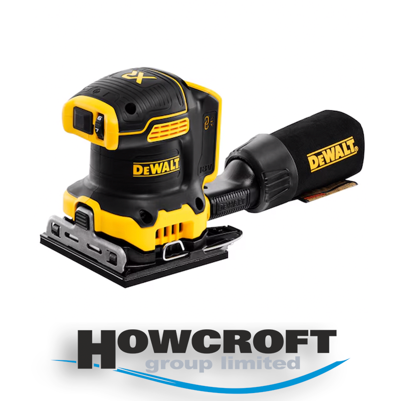 DeWalt DCW200N-XJ - BRUSHLESS 1/4 SHEET ORBITAL SANDER - BARE UNIT