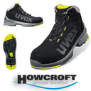 Uvex 85458 - 1 Safety Boot S2 SRC ESD - Black/Yellow