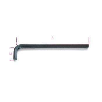 96L 2-Offset Hexagon Key Wrench Long