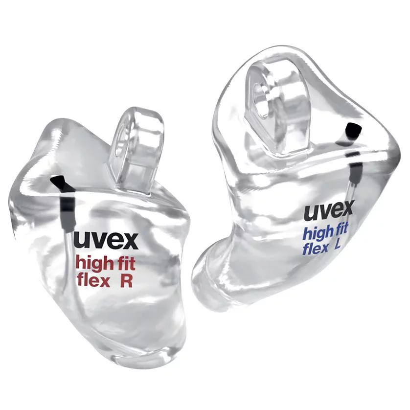 uvex 6170031 high-fit flex otoplastics pressure-free hearing protection