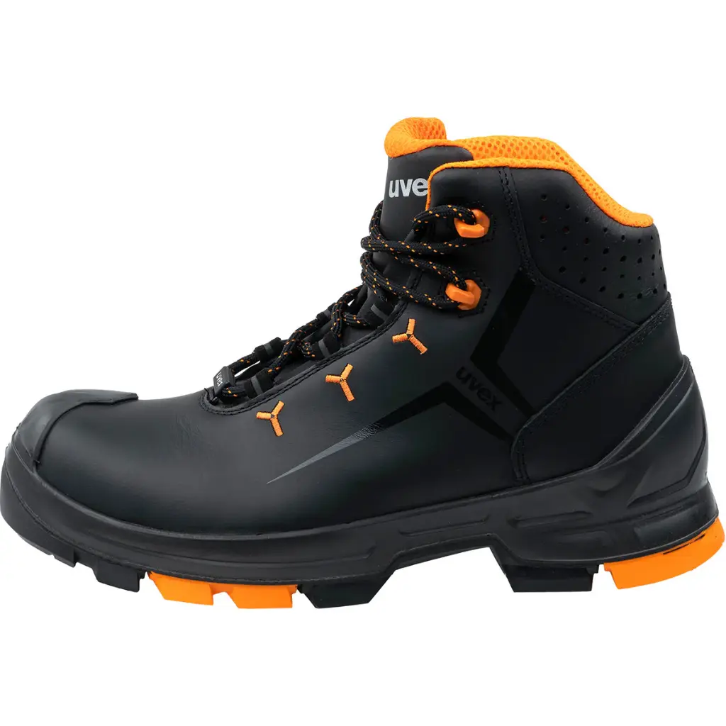 Uvex 65032 - 2 Safety Boot S3 SRC ESD - Black/Orange