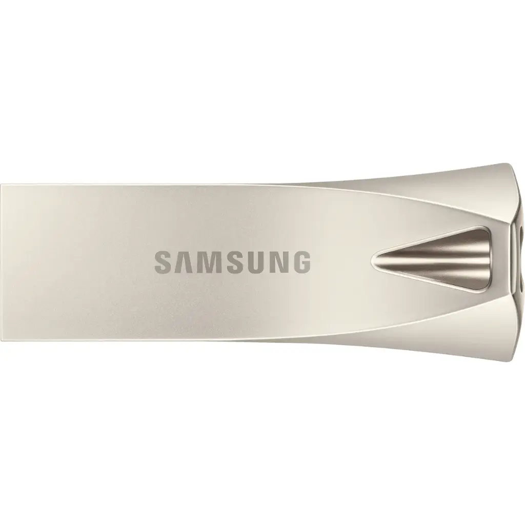Samsung ‎MUF-256BE - BAR Plus 256 GB Type-A 300 MB/s USB 3.1 Flash Drive Champagne Silver