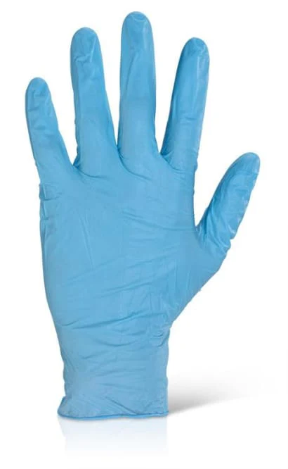 Beeswift NDGPF30BL - Nitrile PF Disposable Glove (100pk)