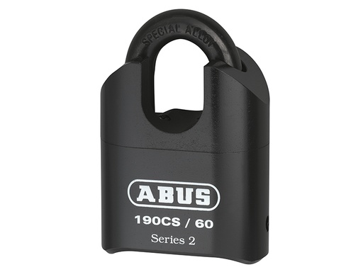 [HIS-164639] ABU19060CSC - 190/60 60mm Heavy-Duty Combination Padlock Closed Shackle (4-Digit) Carded