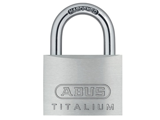[HIS-164695] ABU54TI50C - 54TI/50mm TITALIUM Padlock Carded