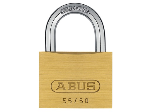 [HIS-164709] ABU5550C - 55/50mm Brass Padlock Carded