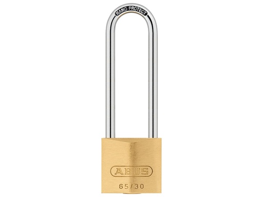 [HIS-164748] ABU6530LS60C - 65/30mm Brass Padlock 60mm Long Shackle Carded
