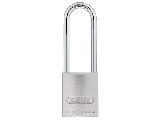 [HIS-164848] ABU86TI45LS - 86TI/45mm TITALIUM Padlock Without Cylinder 80mm Long Shackle