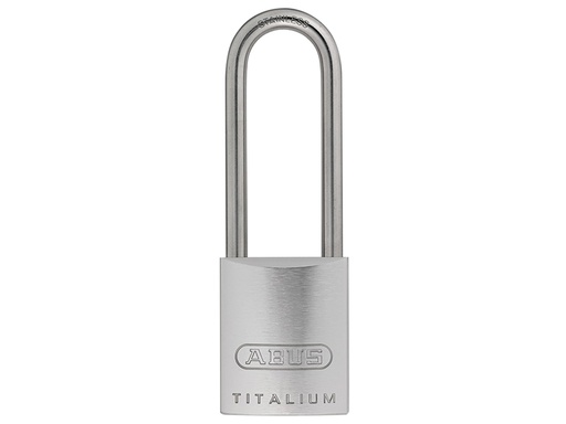 [HIS-164849] ABU86TI45LSS - 86TI/45mm TITALIUM Padlock Without Cylinder 70mm Long Stainless Steel Shackle
