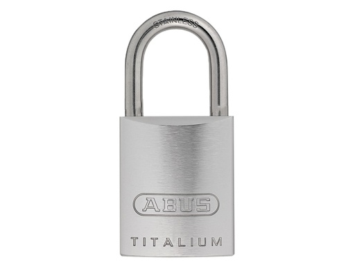 [HIS-164851] ABU86TIIB45 - 86TIIB/45mm TITALIUM Padlock Without Cylinder Stainless Steel Shackle