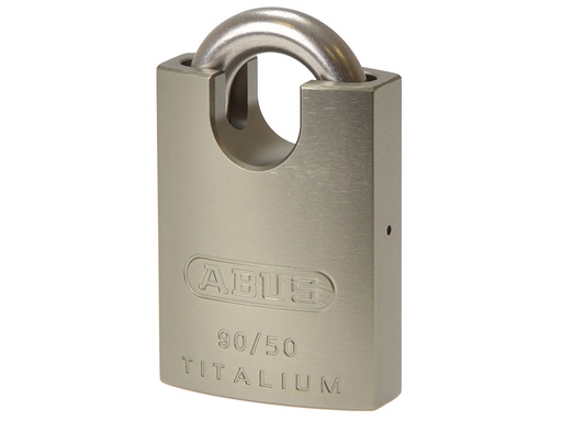 [HIS-164858] ABU90RK50C - 90RK/50 TITALIUM Padlock Closed Shackle Carded