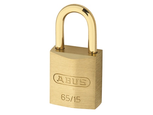 [HIS-164956] ABUKA09326 - 65MB/15mm Solid Brass Padlock Keyed Alike 6151