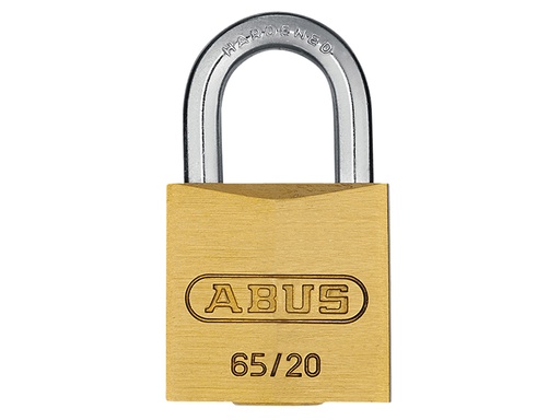 [ABUKA11399] 65/20mm Brass Padlock Keyed Alike 6203