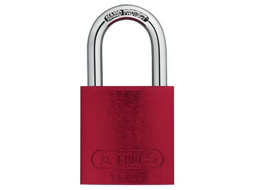 [HIS-165037] ABUKA45238 - 72/40mm Aluminium Padlock Red Keyed Alike TT02162