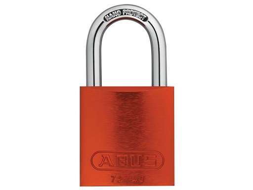 [HIS-165040] ABUKA45244 - 72/40mm Aluminium Padlock Orange Keyed Alike TT02767