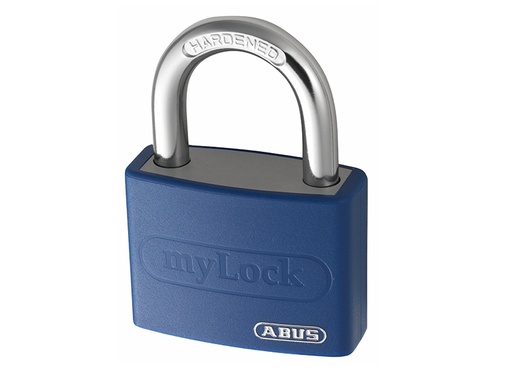 [HIS-165045] ABUKA49931 - T65AL/40mm My Lock Aluminium Padlock Blue Keyed Alike 6401