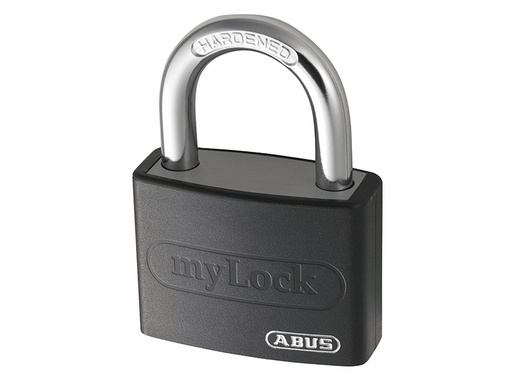 [HIS-165049] ABUKA49944 - T65AL/40mm My Lock Aluminium Padlock Black Keyed Alike 6401