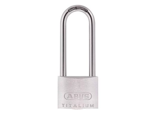[HIS-165082] ABUKA56226 - 80TI/40mm TITALIUM Padlock 40mm Long Shackle Keyed Alike KA8012