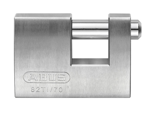 [HIS-165093] ABUKA8518 - 82TI/70mm TITALIUM Shutter Padlock Keyed Alike KA8518