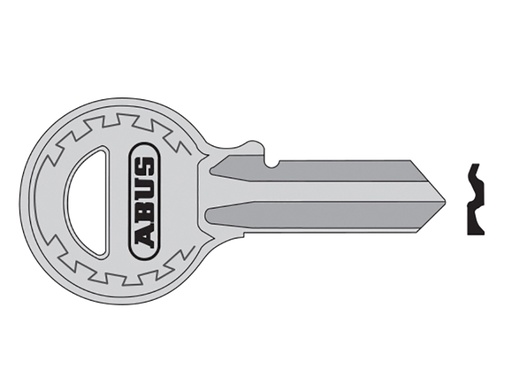 [HIS-165095] ABUKB00681 - 84/40 40mm R Key Blank