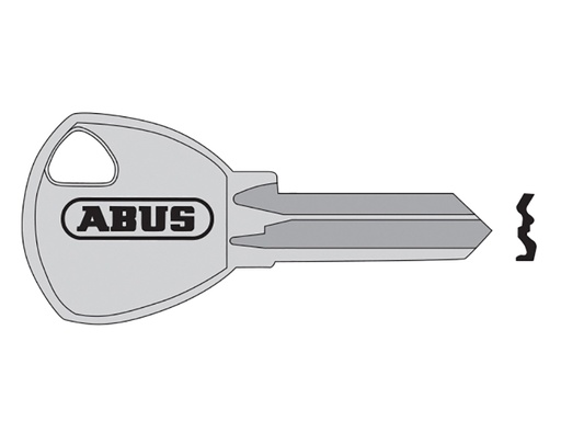 [HIS-165116] ABUKB12022 - 65/40+45 70/45 New Key Blank