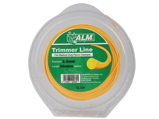 [HIS-165339] ALMSL008 - SL008 Medium-Duty Petrol Trimmer Line 2.4mm x 90m