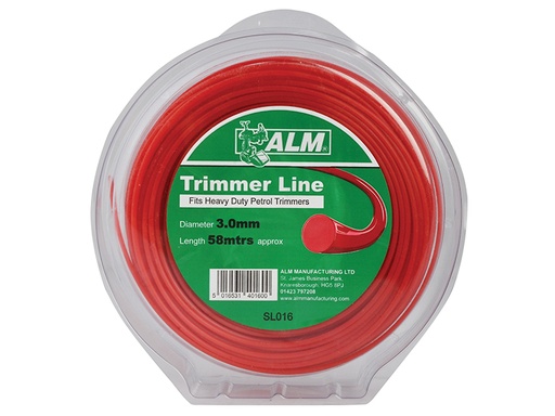 [HIS-165341] ALMSL016 - SL016 Heavy-Duty Petrol Trimmer Line 3mm x 58m