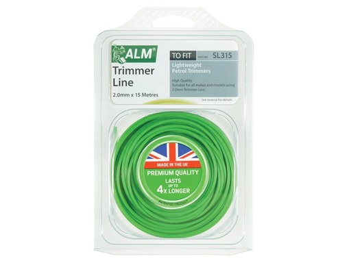 [HIS-165344] ALMSL315 - SL315 Light-Duty Petrol Trimmer Line 2.0mm x 15m