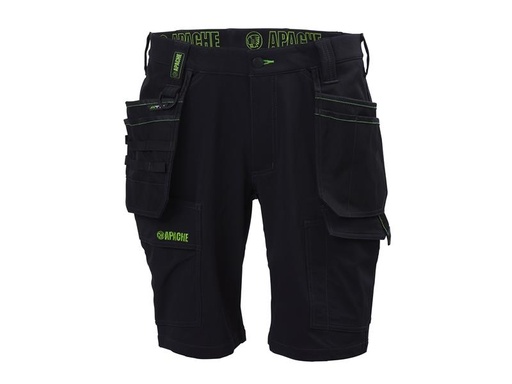 [APAWHISTL36] Whistler Black Stretch Holster Shorts Waist 36in