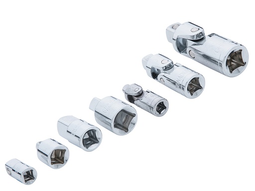[HIS-165726] B/S02076 - Universal Joint & Adaptor Set 7 Piece