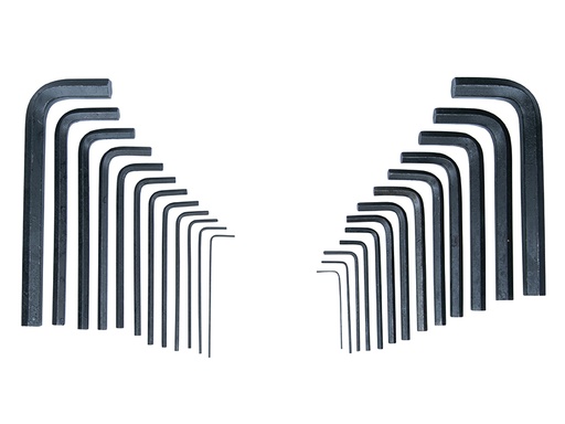 [HIS-165787] B/S15307 - Metric & Imperial Hexagon Key Pouch Set 25 Piece