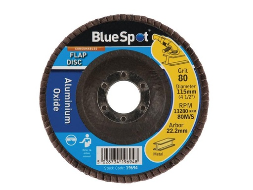 [HIS-165805] B/S19694 - Sanding Flap Disc 115mm 80 Grit
