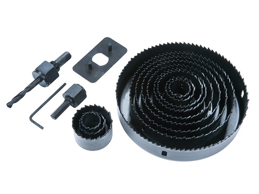 [B/S20509] Multi Holesaw Set 16 Piece 19-127mm