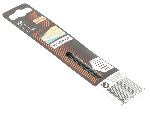 [HIS-166139] BAH30253W - 302-53W-12P Fret Saw Blades for Wood 130mm (5in) (Pack of 12)