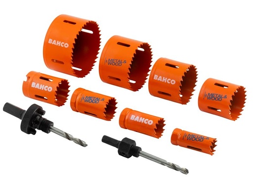 [HIS-166283] BAH383482EL - Electrician's Bi-Metal Holesaw Set 10 Piece