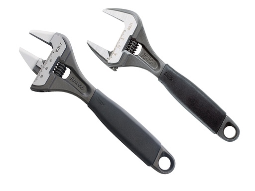 [HIS-166632] BAHADJ903129 - ERGO Extra Wide Jaw Adjustable Wrench Twin Pack